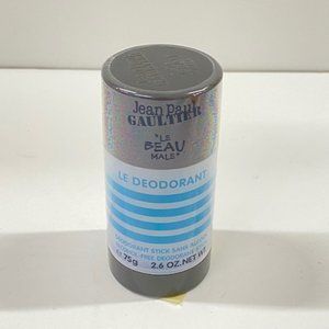 "Le Beau Male" by Jean Paul Gaultier 2.6oz Alcohol-free deodorant stick for men